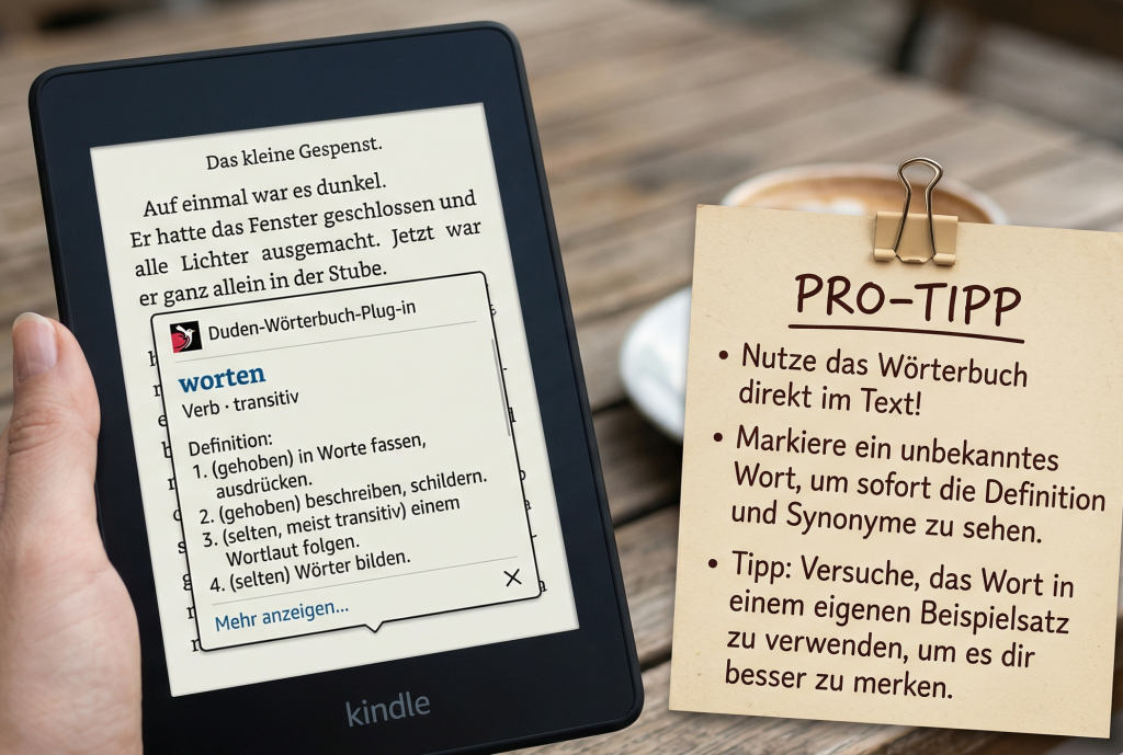 Deutsch lernen B1 B2 E-Books Duden-worten Duetschlernen mit E-Books