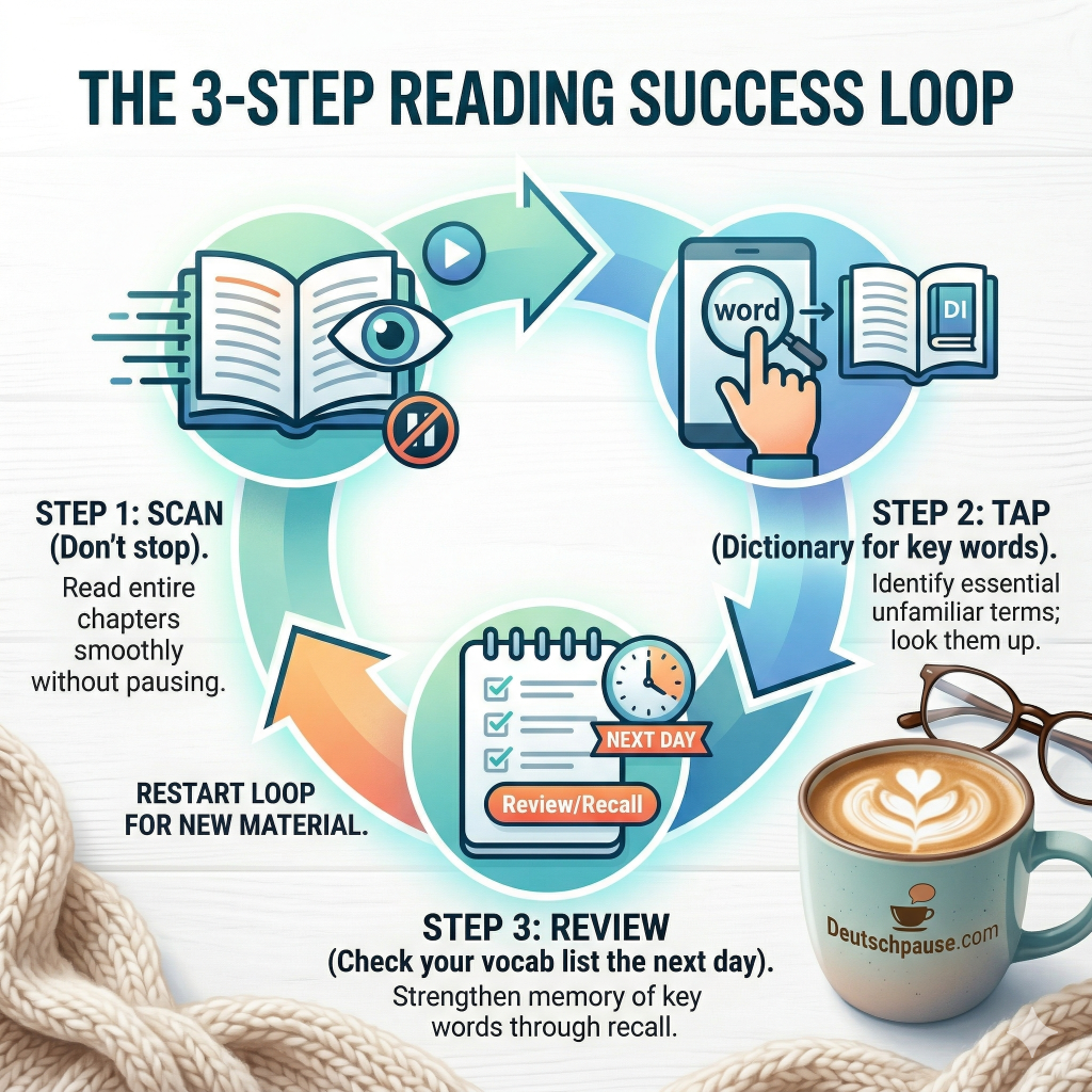 German Kindle books - how to read for success