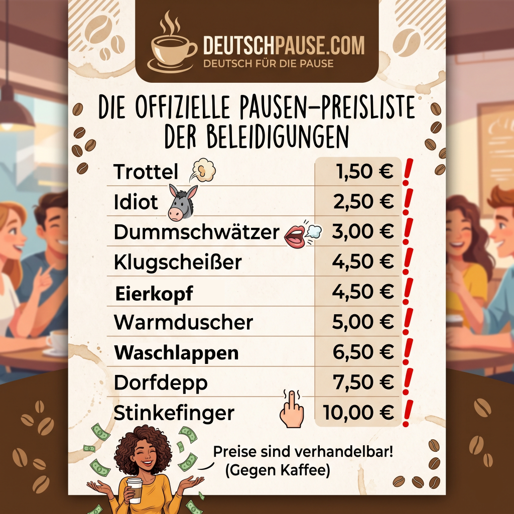 Fluchen auf Deutsch Schimpfwörter Umgangssprache