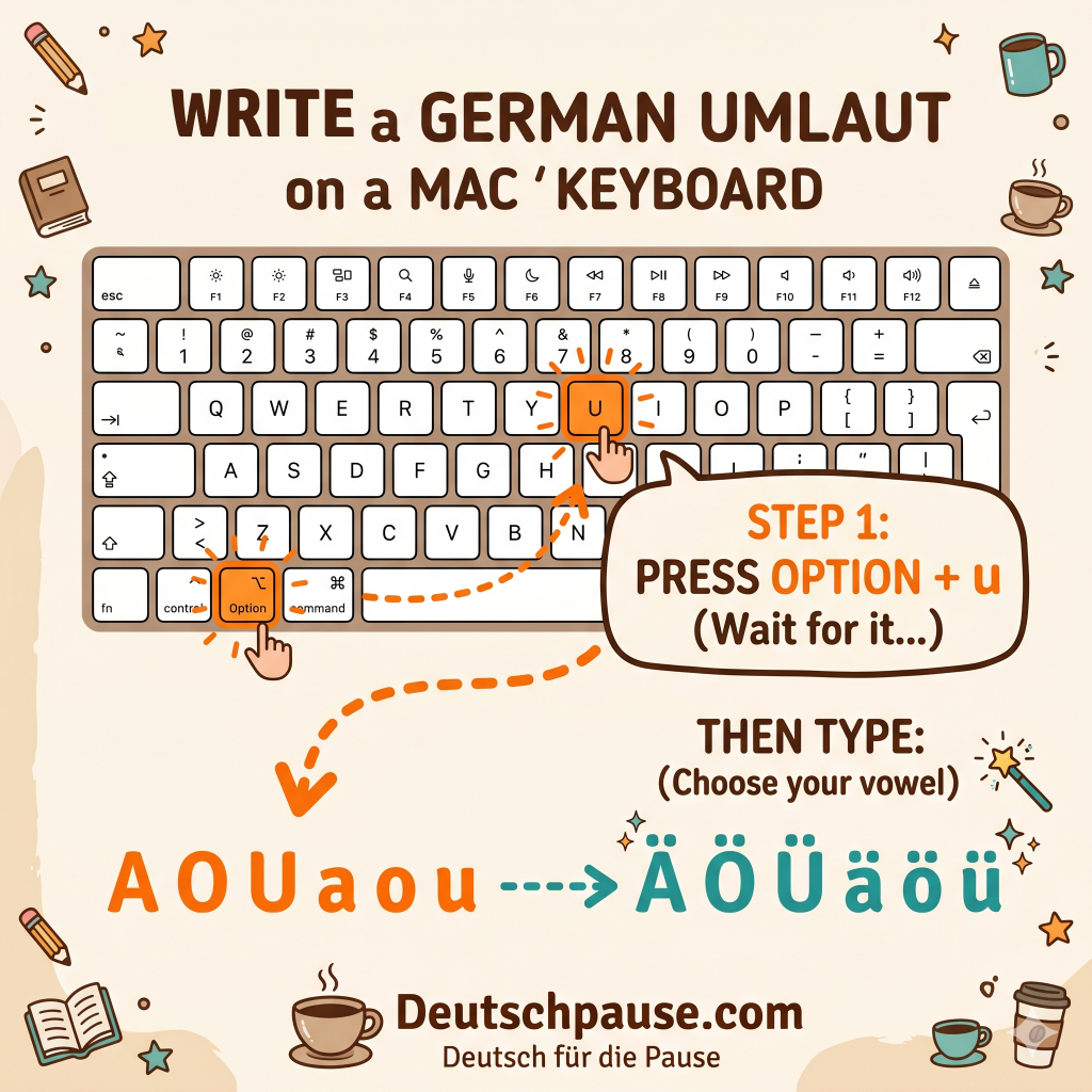 German special characters keyboard Mac